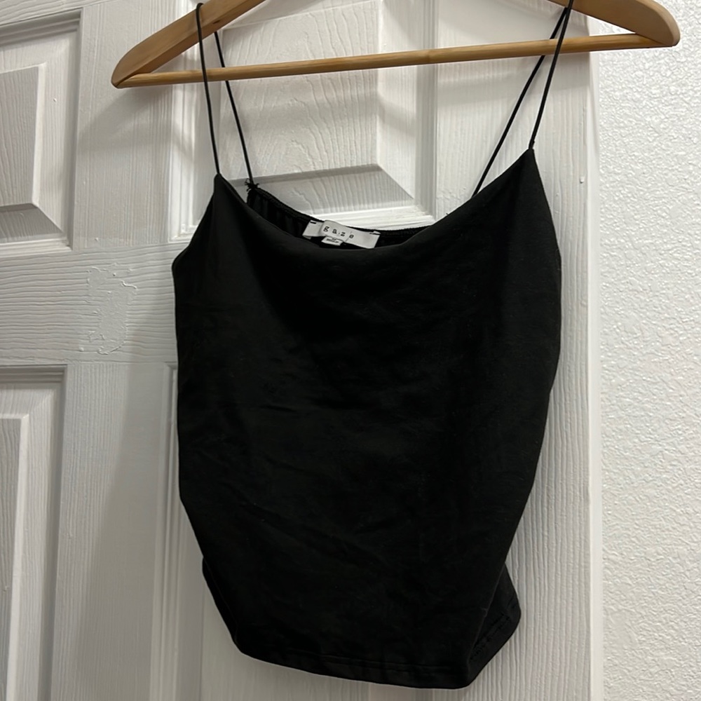 2 Gaze Tops, Size M, Colors: Blue and Black, Pre-Owned, No Tags